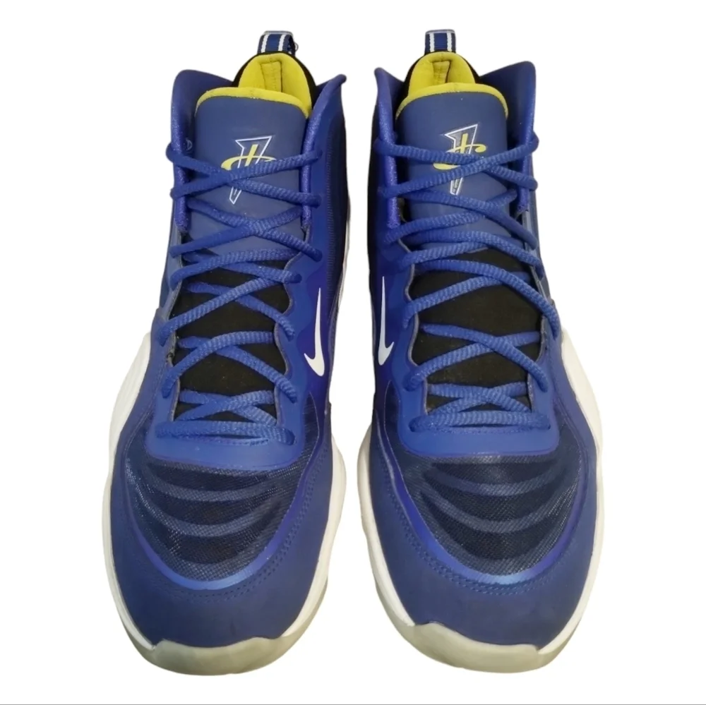 Nike Air Penny‎ V 5 Blue Chips Athletic Basketball Hip-Hop Sneakers Size 11